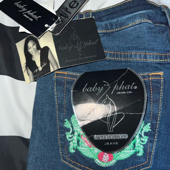 BABYPHAT VINTAGE Y2K JEANS NWT - Picture 5 of 12